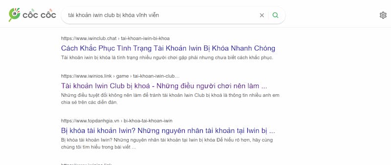 tài khoản iwin club bị khóa vĩnh viễn